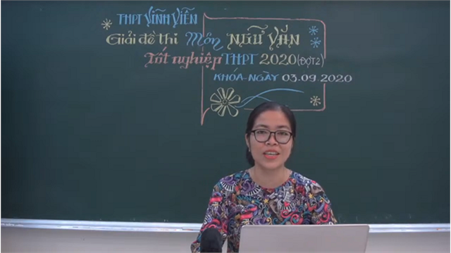 GIẢI ĐỀ THI MÔN NGỮ VĂN - Kì thi TN THPT NĂM 2020 - ĐỢT 2