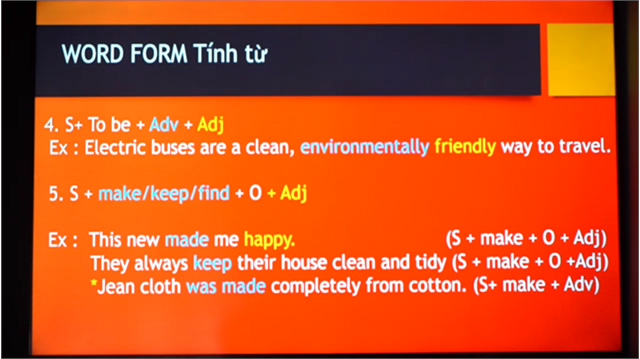 TIẾNG ANH LỚP 9 - WORD FORMS