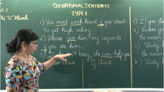 TIẾNG ANH 9 | CONDITIONAL SENTENCES TYPE 1