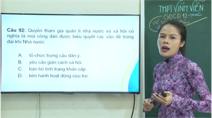 GDCD 12 | GIẢI ĐỀ minh họa ĐỀ THI TỐT NGHIỆP THPT NĂM 2020 (lần 2)