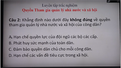 GDCD 12 | QUYỀN THAM GIA QUẢN LÝ NHÀ NƯỚC