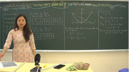 GIẢI ĐỀ THI TUYỂN SINH LỚP 10 | NĂM 2020 TẠI TP HCM - MÔN TOÁN ( ĐẠI SỐ)