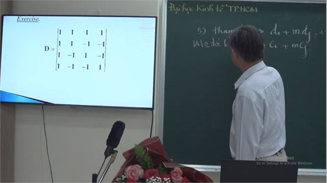 TOÁN ĐẠI HỌC | MA TRẬN VÀ ĐỊNH THỨC - TIẾT 6