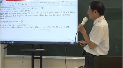 Vật lý lớp 10 - Bài 2 - Chuyển động thẳng đều