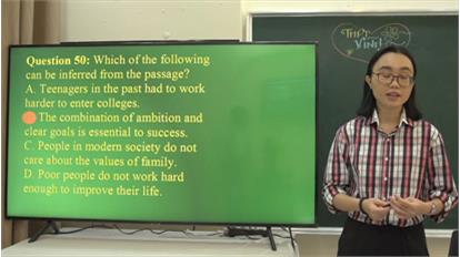 ĐỀ THI TỐT NGHIỆP THPT 2021 MÔN Tiếng ANH - Mã đề 421