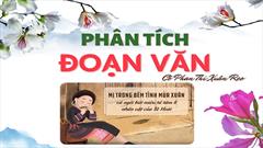 Phân tích đoạn văn - Mị trong đêm tình mùa xuân và ngòi bút miêu tả tâm lí nhân vật của Tô Hoài