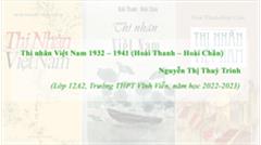Thi nhân Việt Nam 1932 – 1941