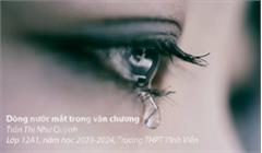 Dòng nước mắt trong văn chương