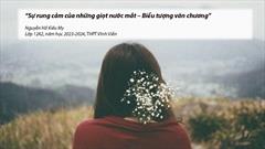 Sự rung cảm của những giọt nước mắt – Biểu tượng văn chương