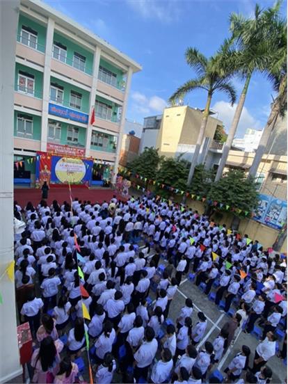 Trường THPT Vĩnh Viễn long trọng tổ chức Lễ khai giảng năm học 2025-2026