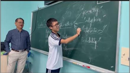 Trường THPT Vĩnh Viễn thực hiện dạy toán bằng tiếng Anh cho học sinh khối 10